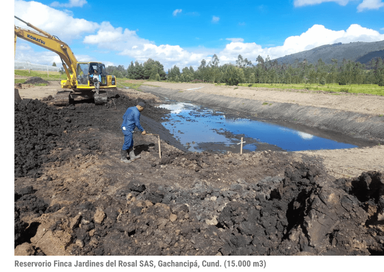 Reservorio Finca Cultivos La Planicie SAS, Nemocón, Cund. (28.000 m3) (3)